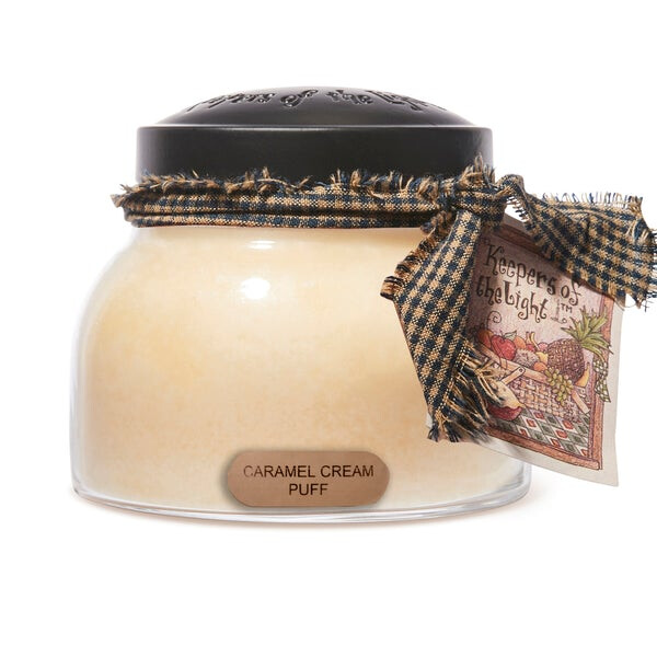 Caramel Cream Puff 2-Docht-Kerze Mama Jar 623g