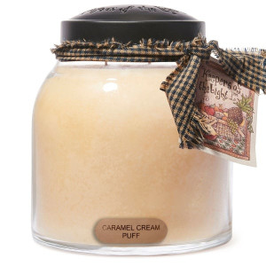Cheerful Candle Caramel Cream Puff 2-Docht-Kerze Papa Jar...