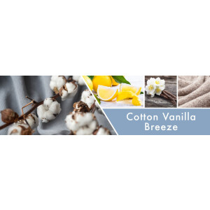 Cotton Vanilla Breeze 1-Docht-Kerze 198g