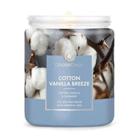Cotton Vanilla Breeze 1-Docht-Kerze 198g