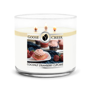 Goose Creek Candle® Coconut Strawberry Cupcake...