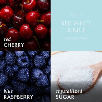 Red, White & Blue 1-Docht-Kerze 198g