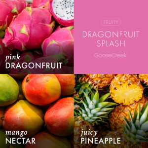 Dragonfruit Splash 1-Docht-Kerze 198g