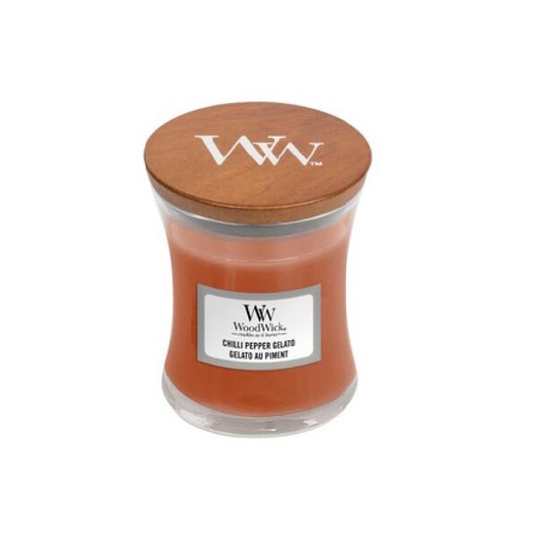 Chilli Pepper Gelato Kerzenglas Klein 85g mit Knisterdocht