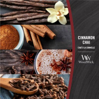 Cinnamon Chai Kerzenglas Klein 85g mit Knisterdocht