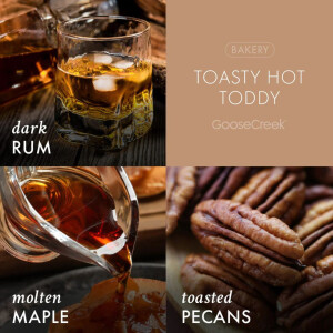 Toasty Hot Toddy 3-Docht-Kerze 411g