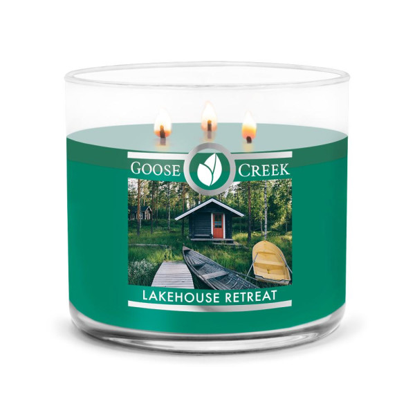 Goose Creek Candle® Lakehouse Retreat 3-Docht-Kerze 411g