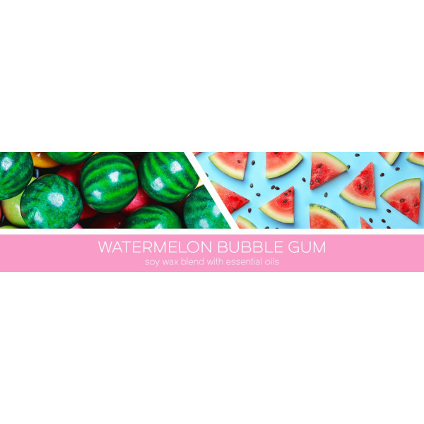 Goose Creek Candle® Watermelon Bubble Gum 3-Docht-Kerze 411g