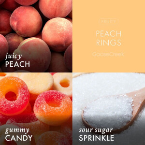 Peach Rings 3-Docht-Kerze 411g