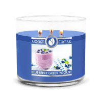 Goose Creek Candle® Blueberry Greek Yogurt 3-Docht-Kerze 411g