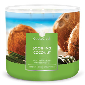 Goose Creek Candle® Soothing Coconut 3-Docht-Kerze 411g