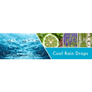 Goose Creek Candle® Cool Rain Drops 3-Docht-Kerze 411g