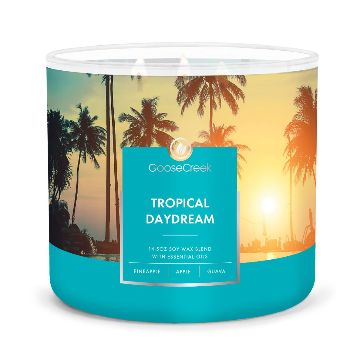 Goose Creek Candle® Tropical Daydream 3DochtKerze 411g, 15,95