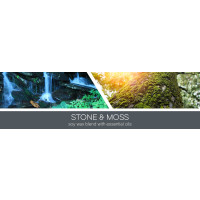 Goose Creek Candle® Stone & Moss - Mens Collection 3-Docht-Kerze 411g