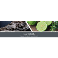Teakwood - Mens Collection 3-Docht-Kerze 411g