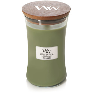 WoodWick® Evergreen Kerzenglas Groß 609,5g mit...