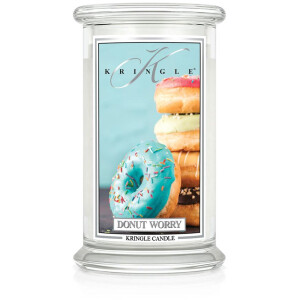 Donut Worry 2-Docht-Kerze 623g