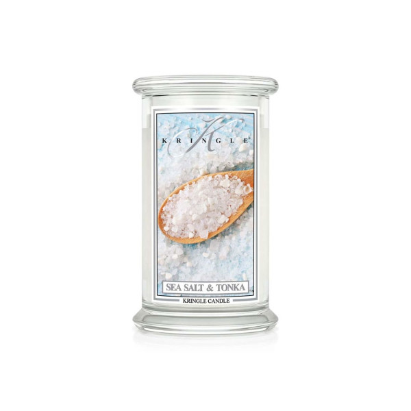 Kringle Candle® Sea Salt & Tonka 2-Docht-Kerze 623g