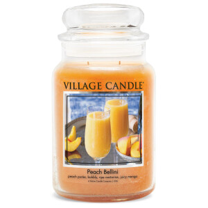 Village Candle® Peach Bellini 2-Docht-Kerze 602g