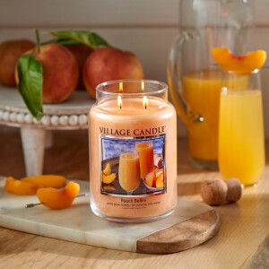 Village Candle® Peach Bellini 2-Docht-Kerze 602g