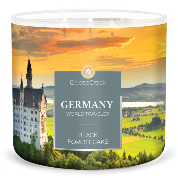 Goose Creek Candle® Black Forest Cake - Germany 3-Docht-Kerze 411g
