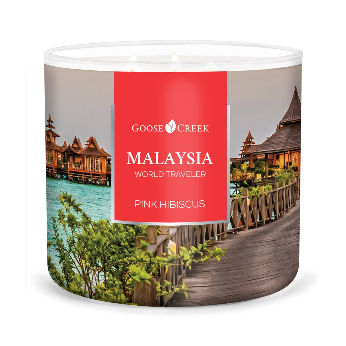 Goose Creek Candle® Pink Hibiscus Malaysia 3DochtKerze 411g, 25,95