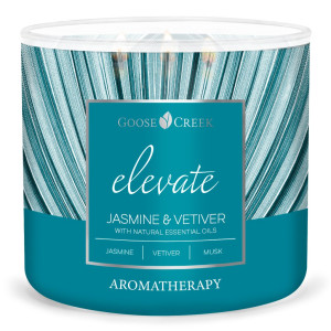 Goose Creek Candle® Jasmine & Vetiver - Elevate 3-Docht-Kerze 411g