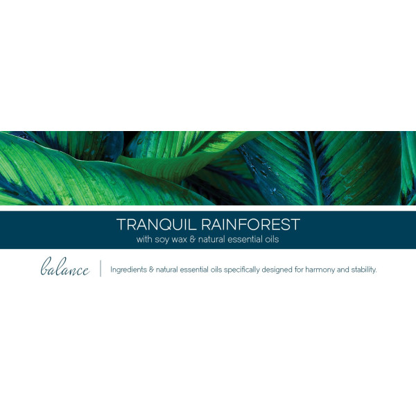 Goose Creek Candle® Tranquil Rainforest - Balance 3-Docht-Kerze 411g