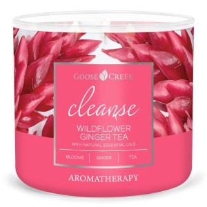 Goose Creek Candle® Wildflower Ginger Tea - Cleanse 3-Docht-Kerze 411g