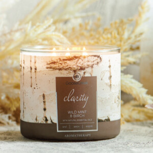 Wild Mint &amp; Birch - Clarity 3-Docht-Kerze 411g