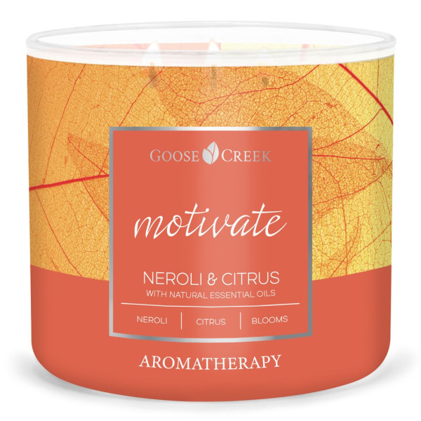 Goose Creek Candle® Neroli & Citrus - Motivate 3-Docht-Kerze 411g