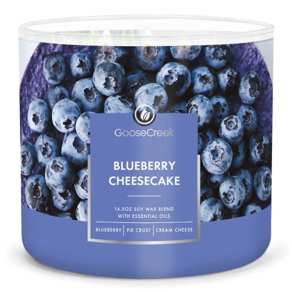 Goose Creek Candle® Blueberry Cheesecake 3-Docht-Kerze 411g