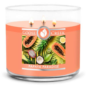 Goose Creek Candle® Papaya Paradise 3-Docht-Kerze 411g