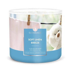 Soft Linen Breeze 3-Docht-Kerze 411g