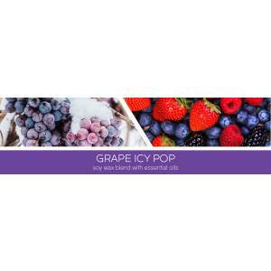 Goose Creek Candle® Grape - Icy Pops 3-Docht-Kerze 411g