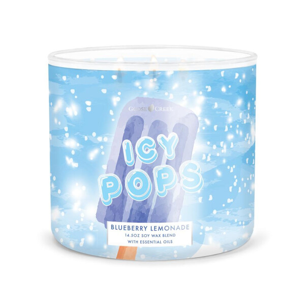 Blueberry Lemonade - Icy Pops 3-Docht-Kerze 411g