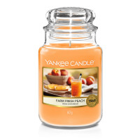Yankee Candle® Farm Fresh Peach Großes Glas 623g