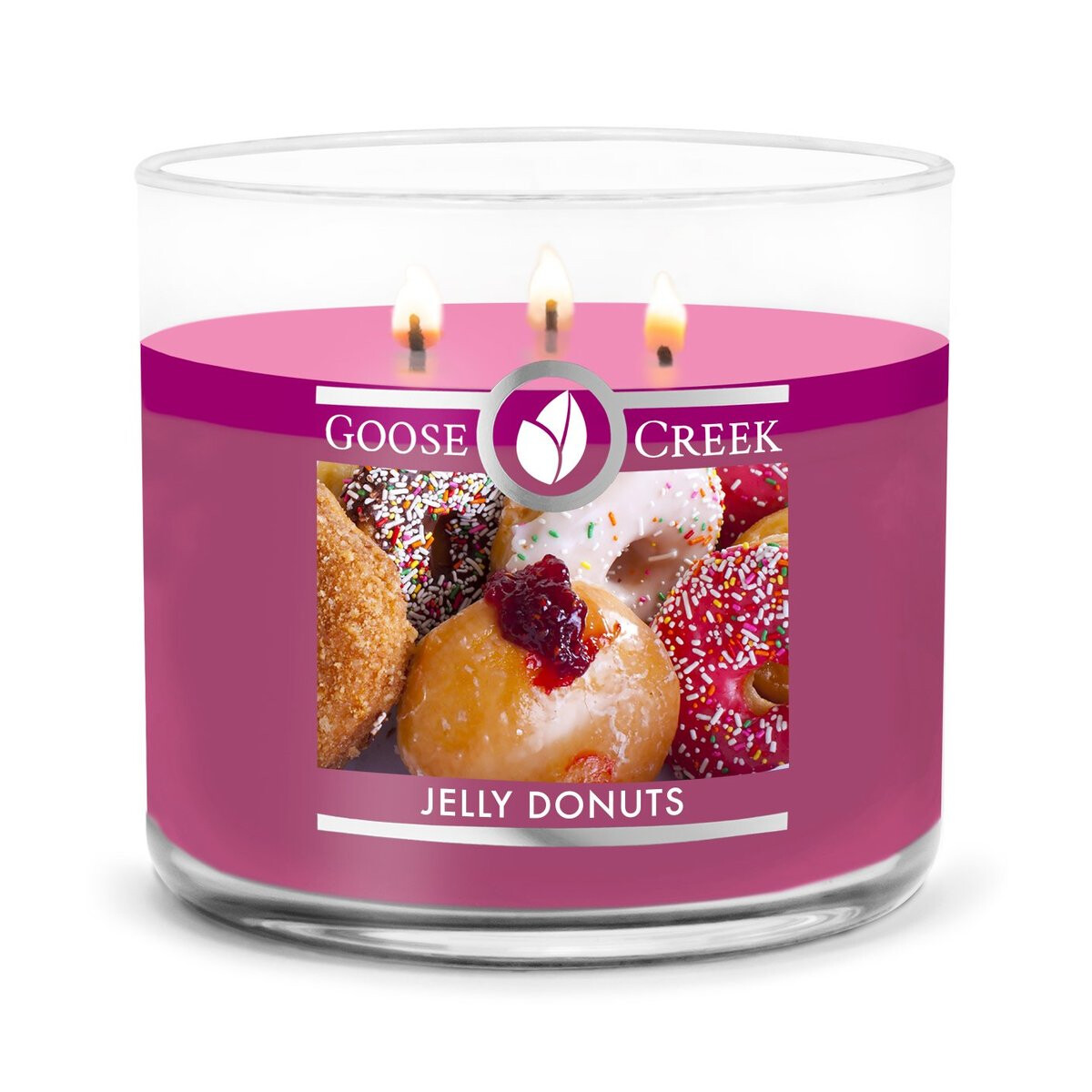 Goose Creek Candle® Jelly Donuts 3DochtKerze 411g, 15,95