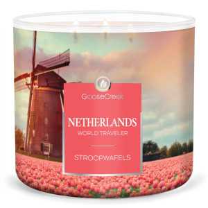 Goose Creek Candle® Stroopwafels - Netherlands 3-Docht-Kerze 411g