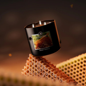 Goose Creek Candle® Honey Vanilla - Mens Collection 3-Docht-Kerze 411g