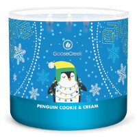 Penguin Cookie & Cream 3-Docht-Kerze 411g