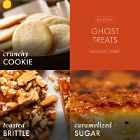 Ghost Treats 3-Docht-Kerze 411g