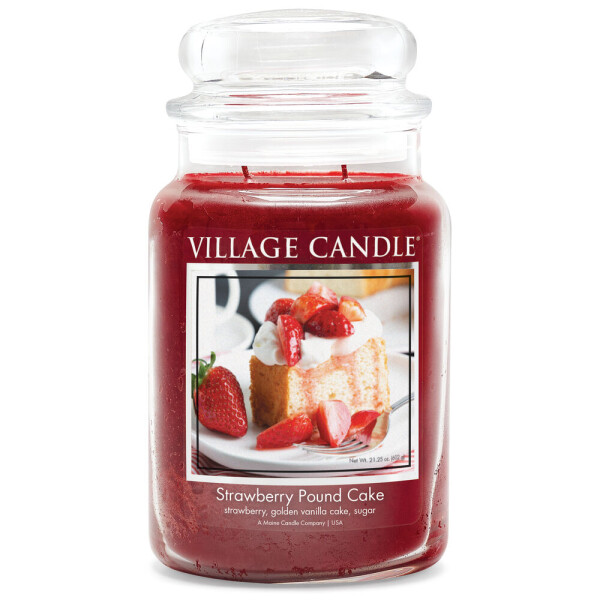 Strawberry Pound Cake 2-Docht-Kerze 602g