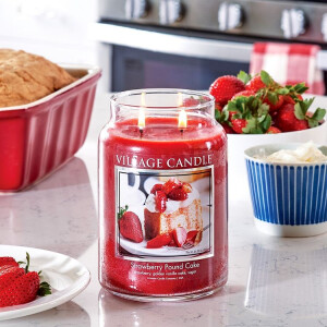 Strawberry Pound Cake 2-Docht-Kerze 602g