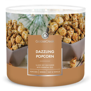 Goose Creek Candle® Dazzling Popcorn 3-Docht-Kerze 411g