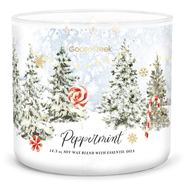 Goose Creek Candle® Peppermint 3-Docht-Kerze 411g