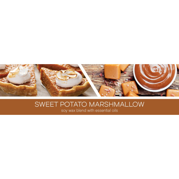 Goose Creek Candle® Sweet Potato Marshmallow 3-Docht-Kerze 411g