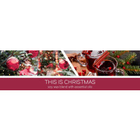 This is Christmas 3-Docht-Kerze 411g