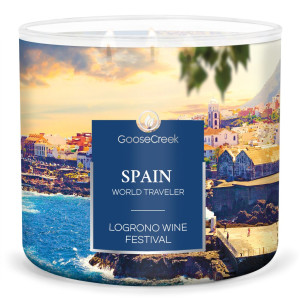 Goose Creek Candle® Logrono Wine Festival - SPAIN 3-Docht-Kerze 411g