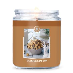 Dazzling Popcorn 1-Docht-Kerze 198g